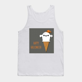 Ice Cream Halloween Face Gift Tank Top